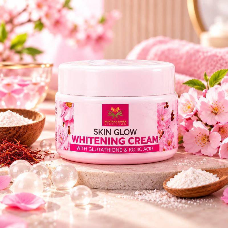 Muntaha Skin Glow Whitening Cream with Glutathione & Kojic Acid