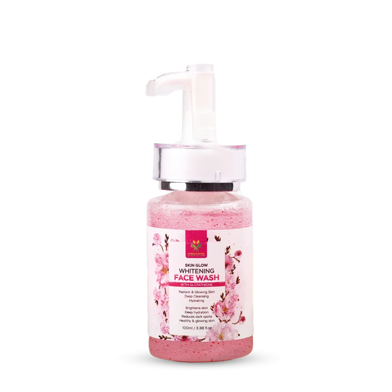 Muntaha Skin Glow Whitening Face Wash with Glutathione – 100ml