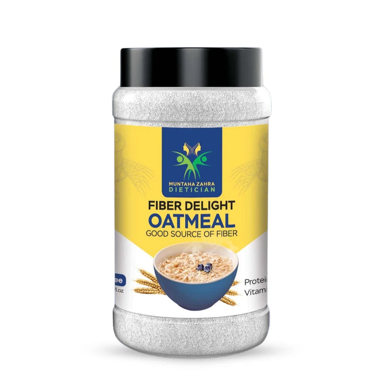 Muntaha Fiber Delight Healthy Oatmeal with Nuts 100 % Organic -1000g