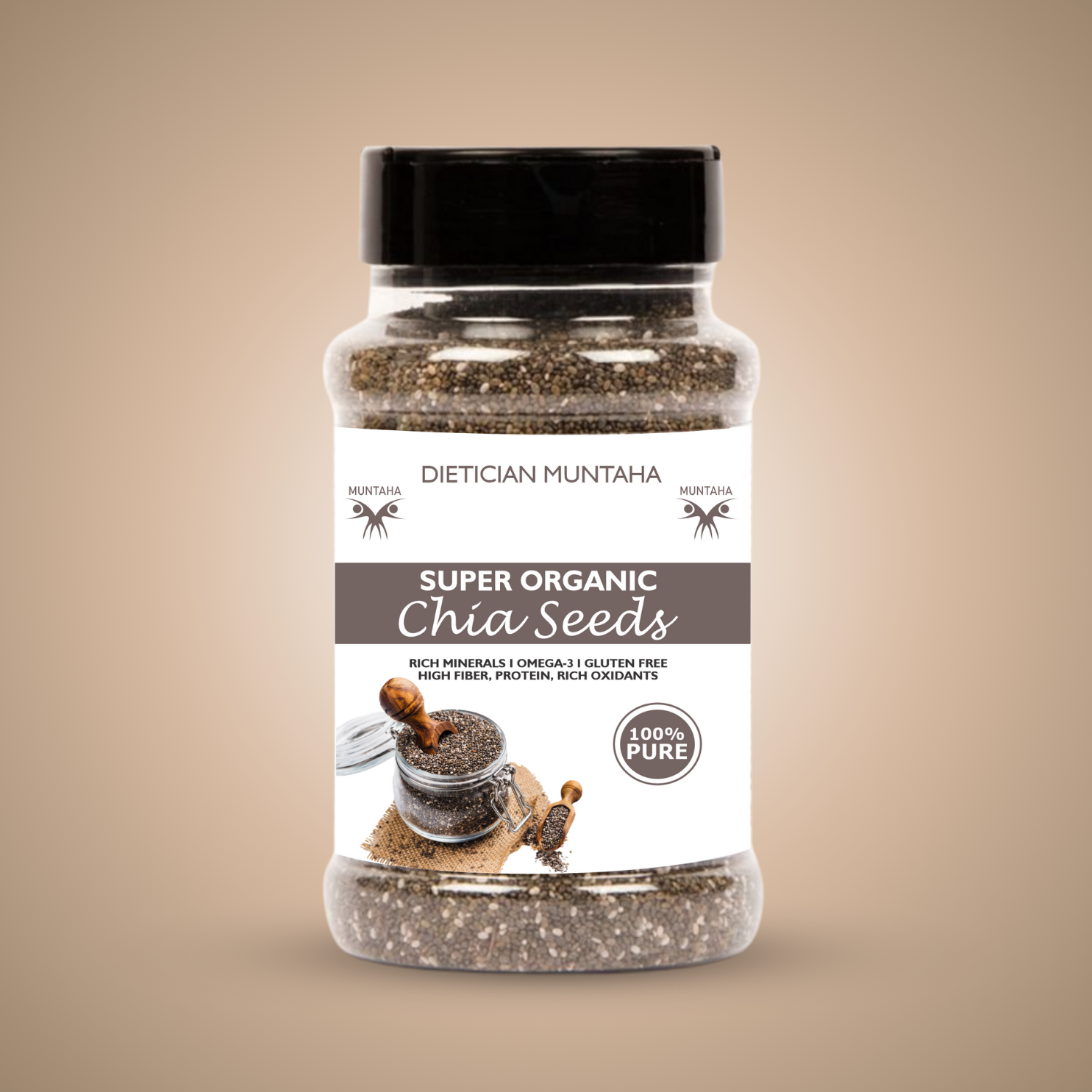 Dietician Muntaha Super Organic Chia Seeds