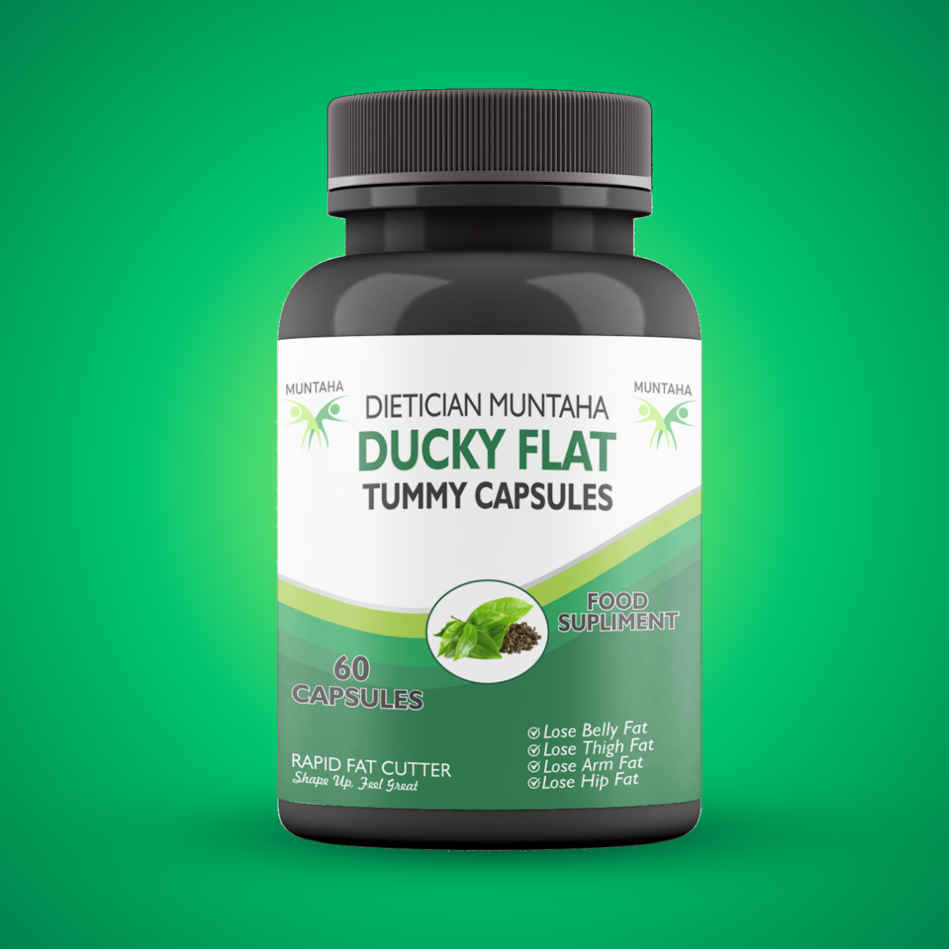 Dietician Muntaha Tummy Capsules (60 Capsules)