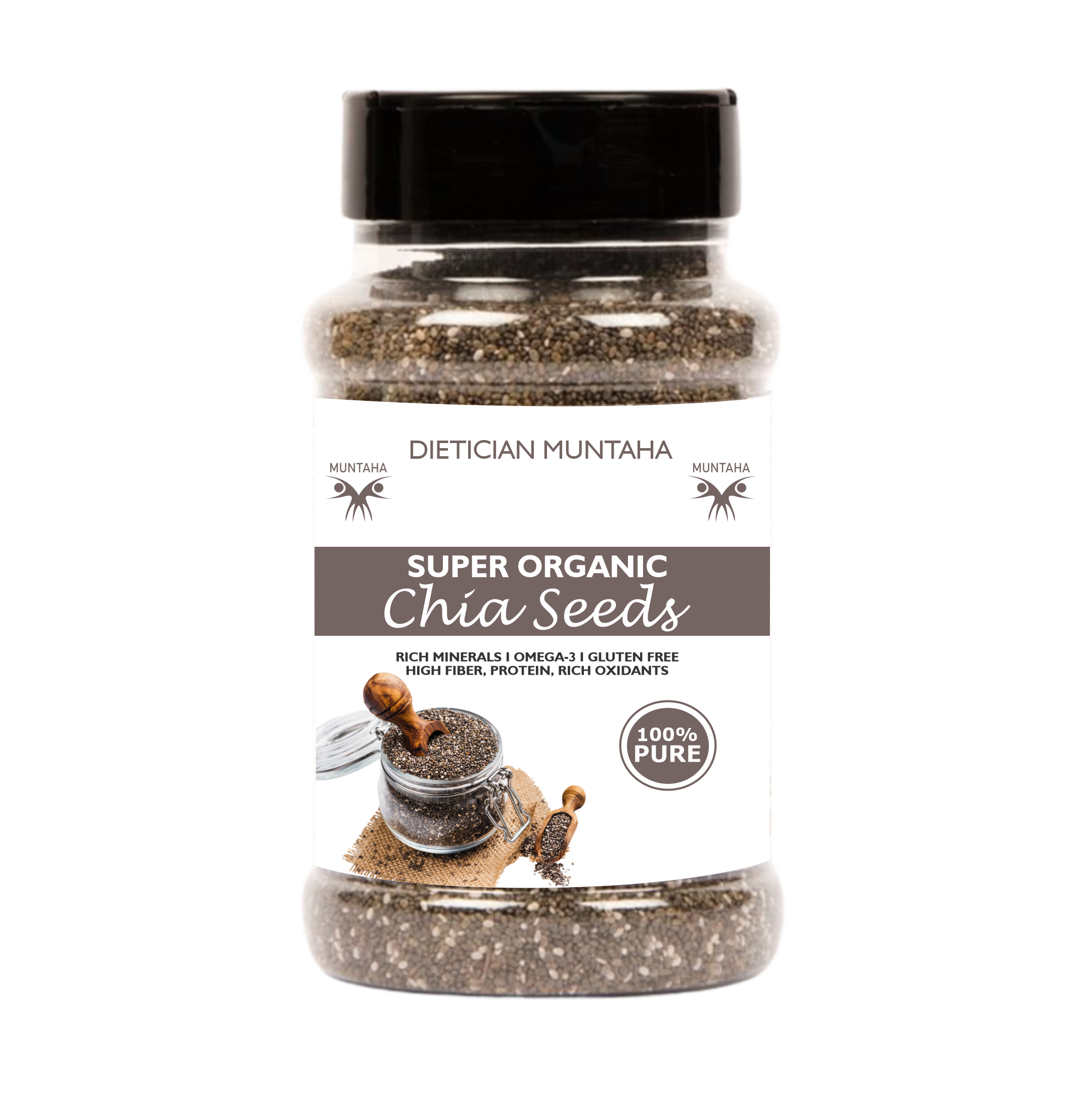 Dietician Muntaha Super Organic Chia Seeds
