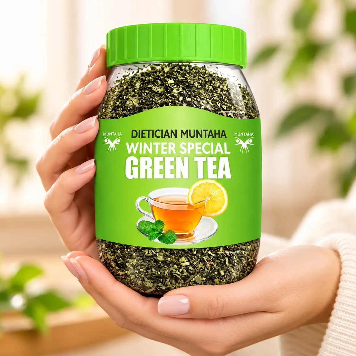 Dietitian Muntaha Winter Special Green Tea